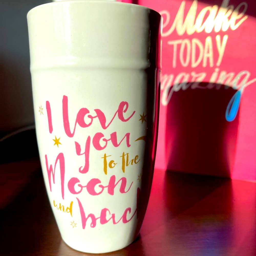 I Love to the Moon and Back Beverage mug